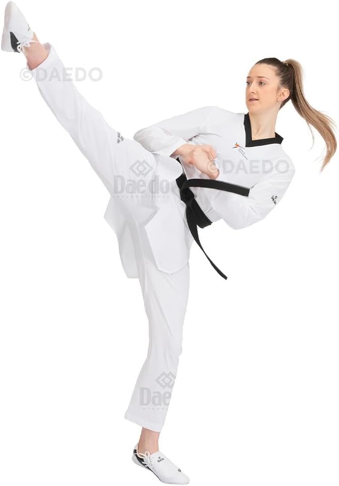 Dae Do Taekwondo Shoes “KIX” - Microfiber Outer Layer, Rubber Outsole, Lightweight and Elastic Design for Comfortable Taekwondo Training - Image 4